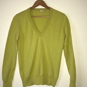 💚 J Crew V-neck Sweater M 💚